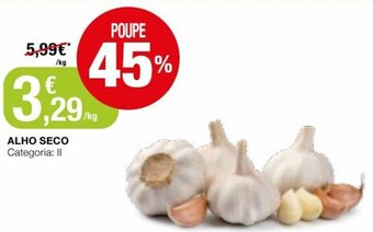 Intermarché Alho Seco promoção