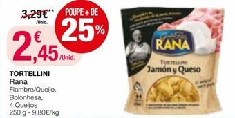 Intermarché Tortellini Rana 250g promoção