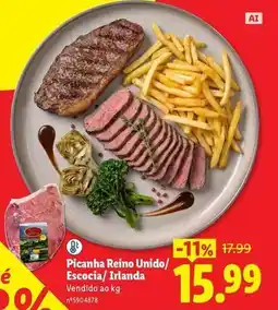 Lidl Picanha reino unido/ escocia/ irlanda promoção