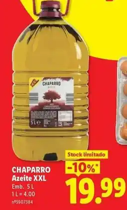 Lidl Chaparro - azeite xxl promoção