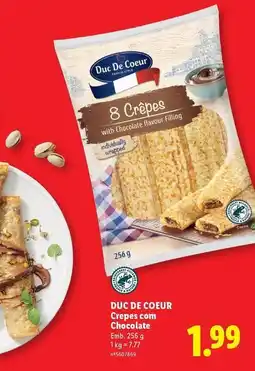 Lidl Nature - crepes con chocolate promoção