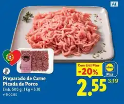 Lidl Picada - preparado de carne de porco promoção