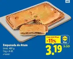 Lidl com - empanada de atum promoção