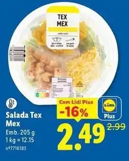Lidl com - salada tex promoção