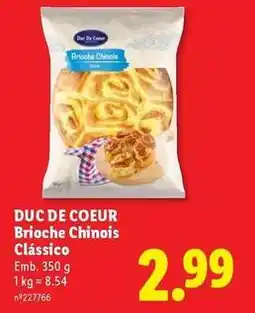 Lidl Brioche chinois classico promoção