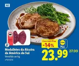 Lidl com - medalhões da alcatra da america do sul promoção