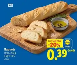 Lidl Lidl - baguette promoção