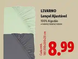Lidl Lençol ajustavel promoção