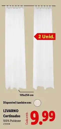 Lidl Cortinados promoção