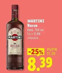 Lidl Martini - rosso promoção