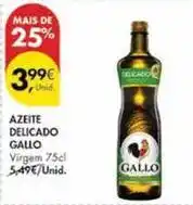 Pingo Doce Gallo - azeite delicado promoção