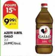 Pingo Doce Gallo - azeite subtil promoção