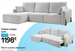Hiper Centro do Móvel Chaise Longue Lyon promoção