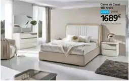 Hiper Centro do Móvel Cama de Casal 160 Kyara promoção