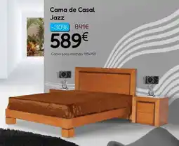 Hiper Centro do Móvel Cama de Casal Jazz promoção