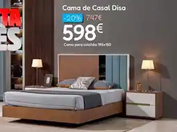 Hiper Centro do Móvel Cama de Casal Disa promoção