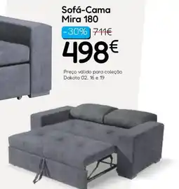Hiper Centro do Móvel Sofá-Cama Mira 180 promoção