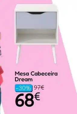 Hiper Centro do Móvel Mesa Cabeceira Dream promoção