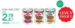 ZU Hills science plan alim. húm. cão promoção