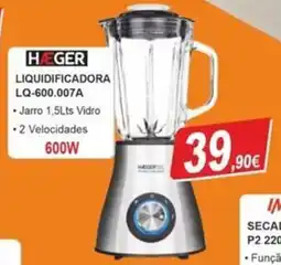 BragaJAV Hæger liquidificadora lq-600.007a promoção