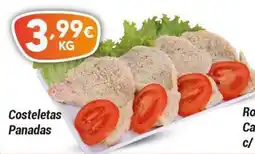 GidaCarnes Supermercados Costeletas Panadas promoção
