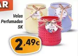 GidaCarnes Supermercados Velas Perfumadas SK promoção