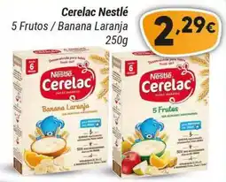 GidaCarnes Supermercados Cerelac Nestlé 5 Frutos / Banana Laranja promoção
