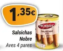 GidaCarnes Supermercados Salsichas nobre aves 4 pares promoção