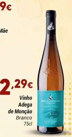 GidaCarnes Supermercados Vinho Adega de Monção Branco promoção