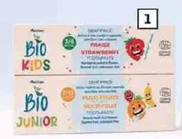 Auchan Pasta Dentifrica AUCHAN BIO promoção