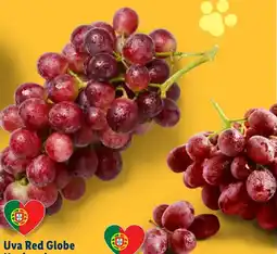 Lidl Uva Rosada sem Grainha Nacional promoção