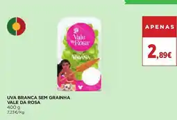 El Corte Inglés Uva branca sem grainha promoção