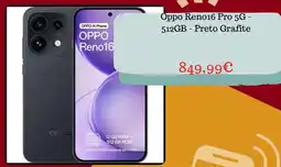 Fnac Oppo Reno16 Pro 5G promoção