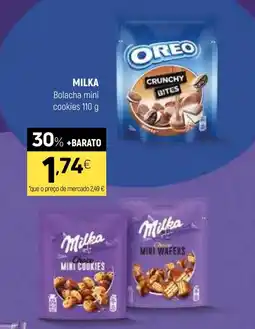 Coviran Milka Bolacha mini promoção