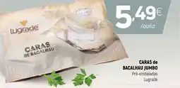 Coviran Caras de bacalhau jumbo promoção