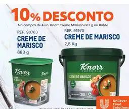 Makro Creme de marisco promoção