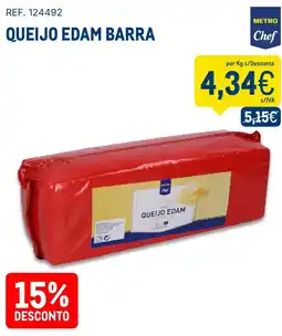 Makro Queijo edam barra promoção