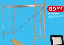 Bricomarché Pack andaime promoção