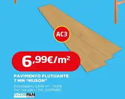 Bricomarché Pavimento flutuante 7 mm "muson" promoção