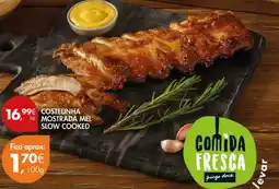 Pingo Doce Costelinha mostrada mel slow cooked promoção