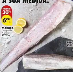 Pingo Doce MARUCA Congelada A granel promoção