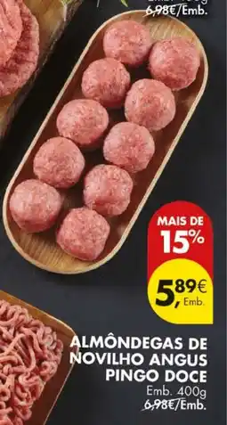 Pingo Doce Almondegas de novilho angus pingo doce promoção