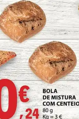 E.Leclerc Bola de mistura com centeio promoção
