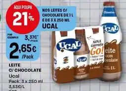 Intermarché Leite c/ chocolate promoção
