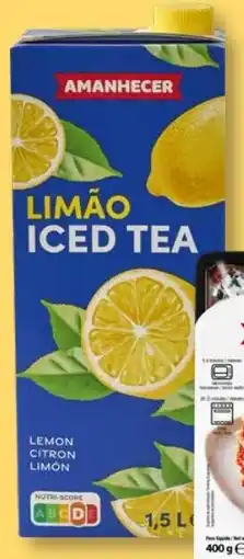 Amanhecer Iced Tea Pêssego/ Manga/ Limão promoção
