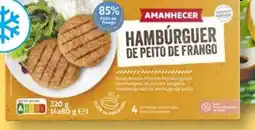 Amanhecer Hambúrguer de Peito de Frango Amanhecer promoção