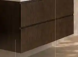 Casa Peixoto MÓVEL Gavetas com fecho suave Acabamento cor nogueira promoção