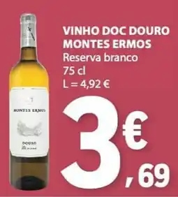 E.Leclerc Vinho doc douro montes ermos reserva branco promoção
