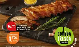 Pingo Doce Costelinha mostarda e mel slow cooked promoção