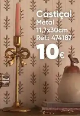 Hôma Castiçal Metal promoção